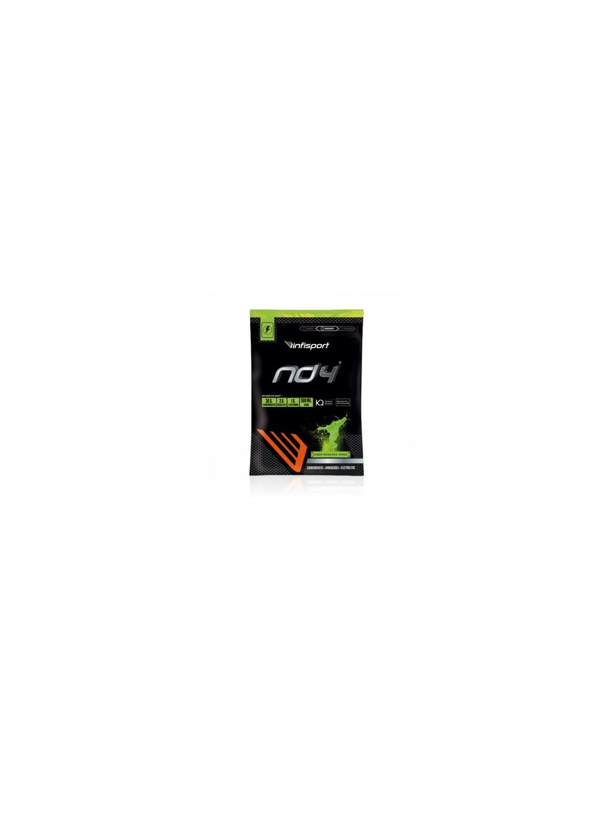 ND4 CARBO+AMINO+ELECTRO MANZANA VERDE 40G INFISPORT