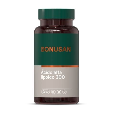 ACIDO ALFA LIPOICO 300MG 60 CAPSULAS BONUSAN