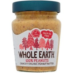 CREMA CACAHUETES KRUNCHY WHOLE EARTH