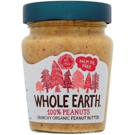 CREMA CACAHUETES KRUNCHY WHOLE EARTH