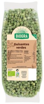 GUISANTES VERDES 500G BIOGRA