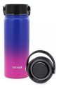 BOTELLA AZUL FUCSIA ACERO INOXIDABLE