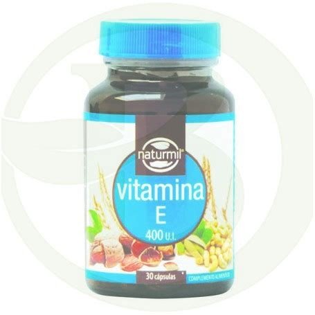 VITAMINA E 400 UI 30 CAPSULAS NATURMIL