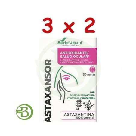 ASTAXANSOR 30 PERLAS SORIA NATURAL