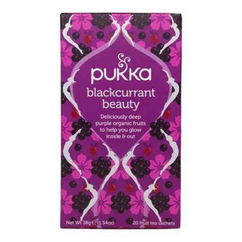 PUKKA BLACKCURRANT BEAUTY GROSELLA NEGRA