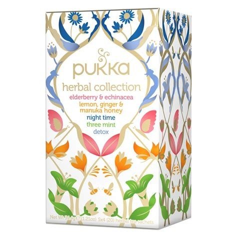 PUKKA COLECCION 5 HIERBAS 20 FILTROS