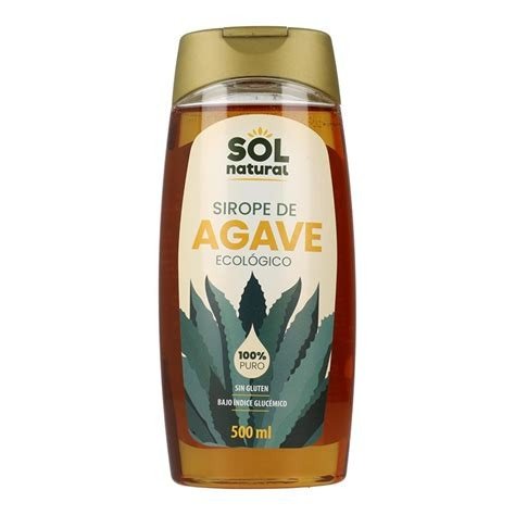 SIROPE AGAVE CRUDO 500 ML SOL NATURAL