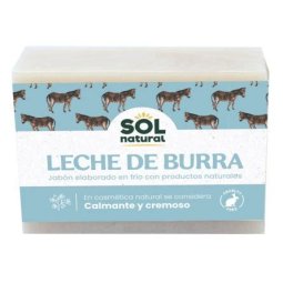 JABON PASTILLA LECHE BURRA SOL NATURAL