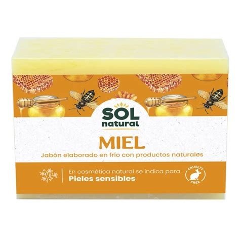 JABON MIEL NUTRITIVO SOL NATURAL