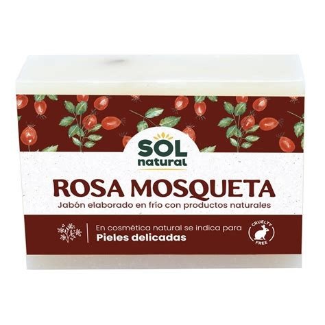 JABON ROSA MOSQUETA CICATRIZANTE SOL NATURAL