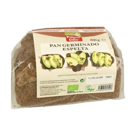 PAN GERMINADO DE ESPELTA FINESTRA