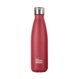 BOTELLA TERMO DE ACERO INOXIDABLE ROJA 750 ML - BBO IRISANA