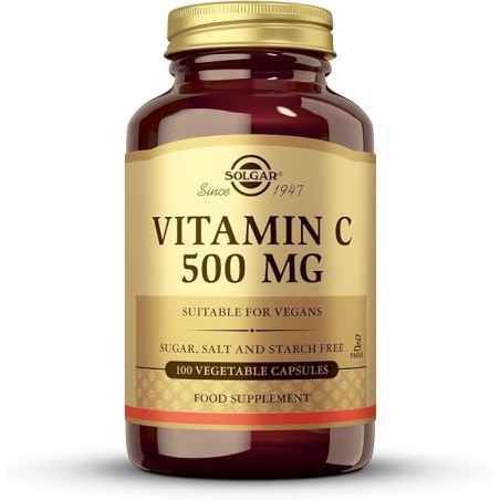 VITAMINA C 500 MG 100 CAPSULAS SOLGAR