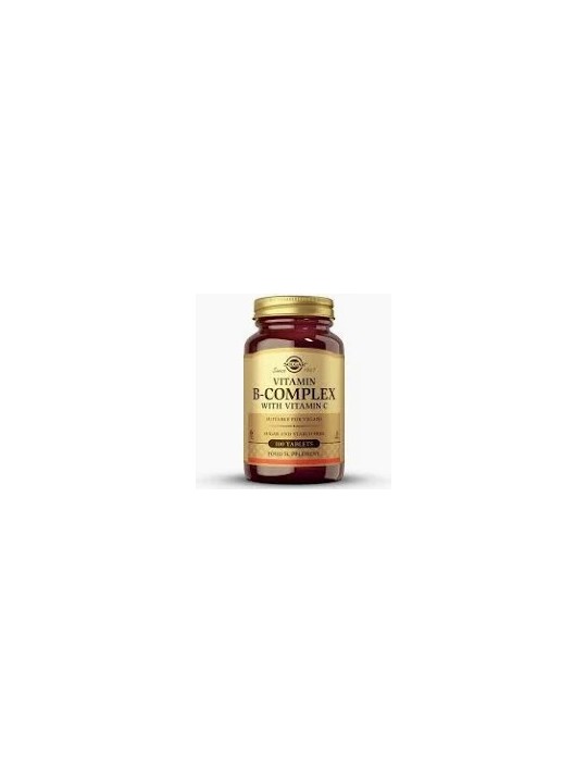 B COMPLEX + VITAMINA C 100COMP SOLGAR