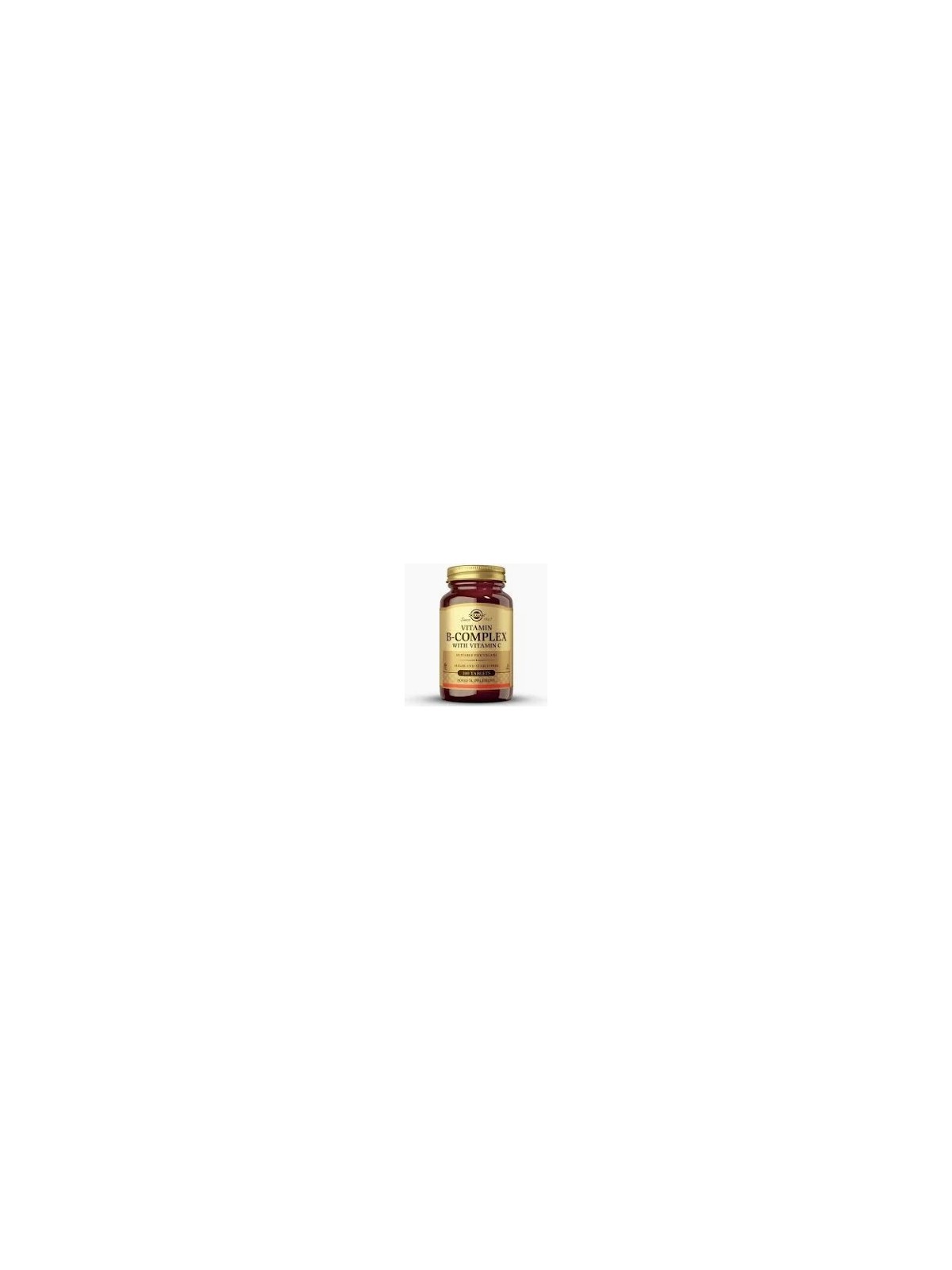 B COMPLEX + VITAMINA C 100COMP SOLGAR