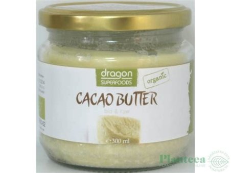 MANTECA DE CACAO CRIOLLO RAW 300 GR DRAGON SUPERFOODS