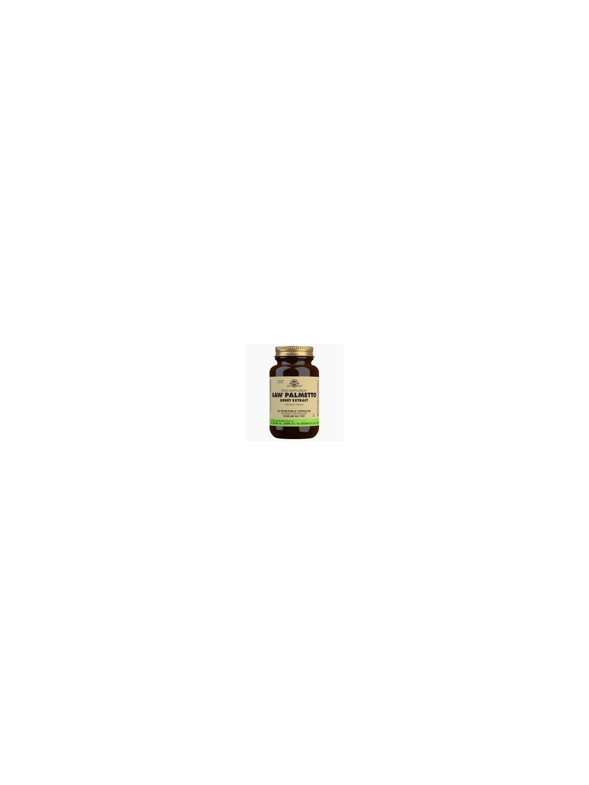 SAW PALMETTO 60 CAPS SOLGAR
