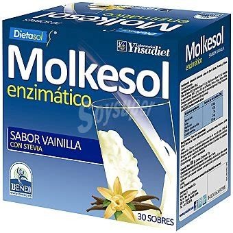 SUERO LECHE VAINILLA 30 SOBRES MOLKESOL YNSADIET