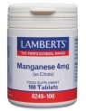 MANGANESO CITRATO 100 COMPRIMIDOS LAMBERTS