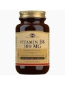 VITAMINA B6 PIRIDOXINA 100MG 100CPS SOLGAR