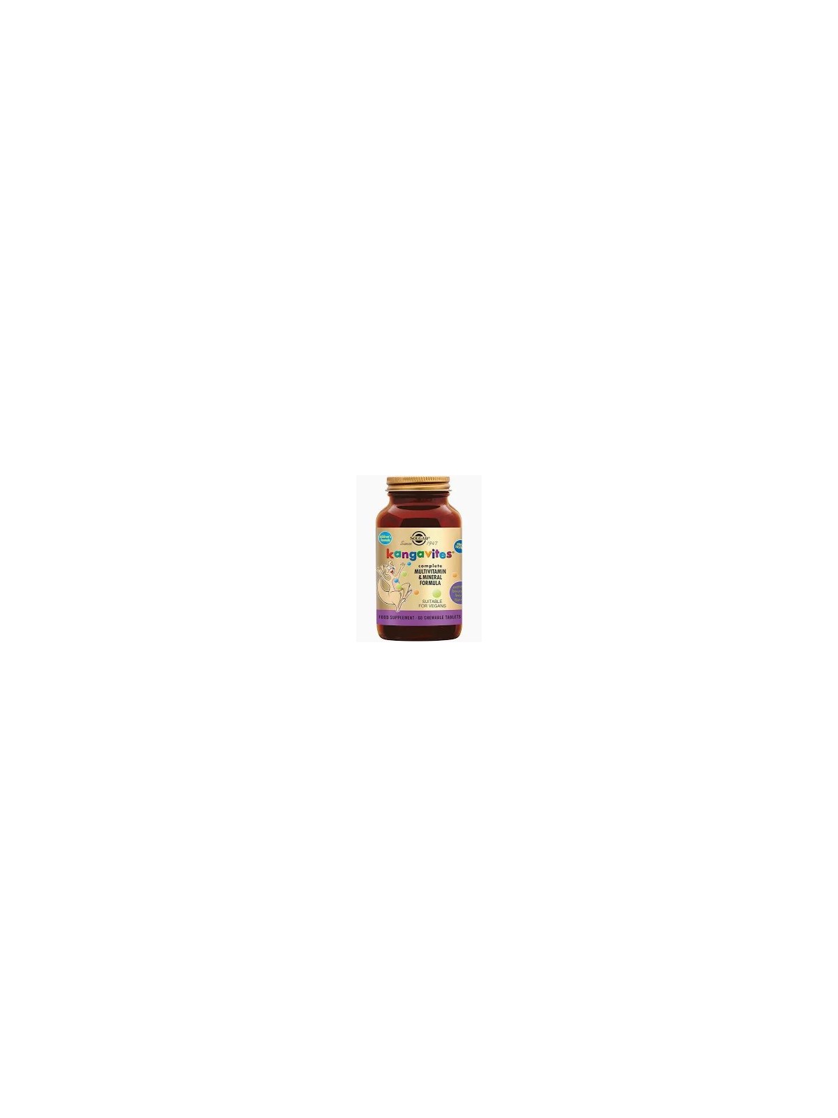 KANGAVITES MULTIVITAM F.BOSQUE 60 CAPSULAS SOLGAR
