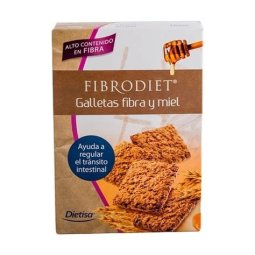 FIBRODIET GALLETAS FIBRA Y MIEL 400G DIETISA