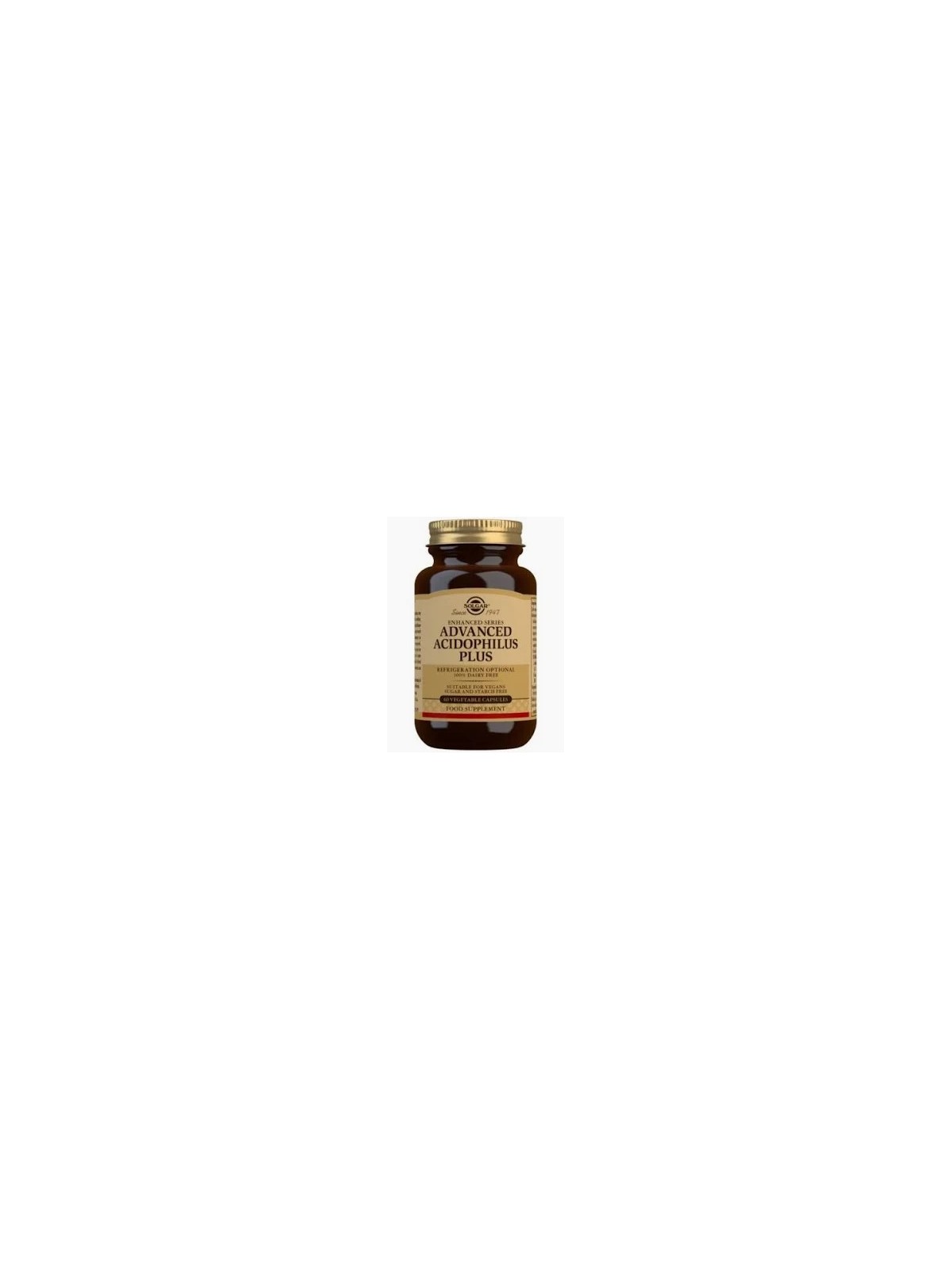 ACIDOPHILUS PLUS AVANZADO 60 CAPS. SOLGAR