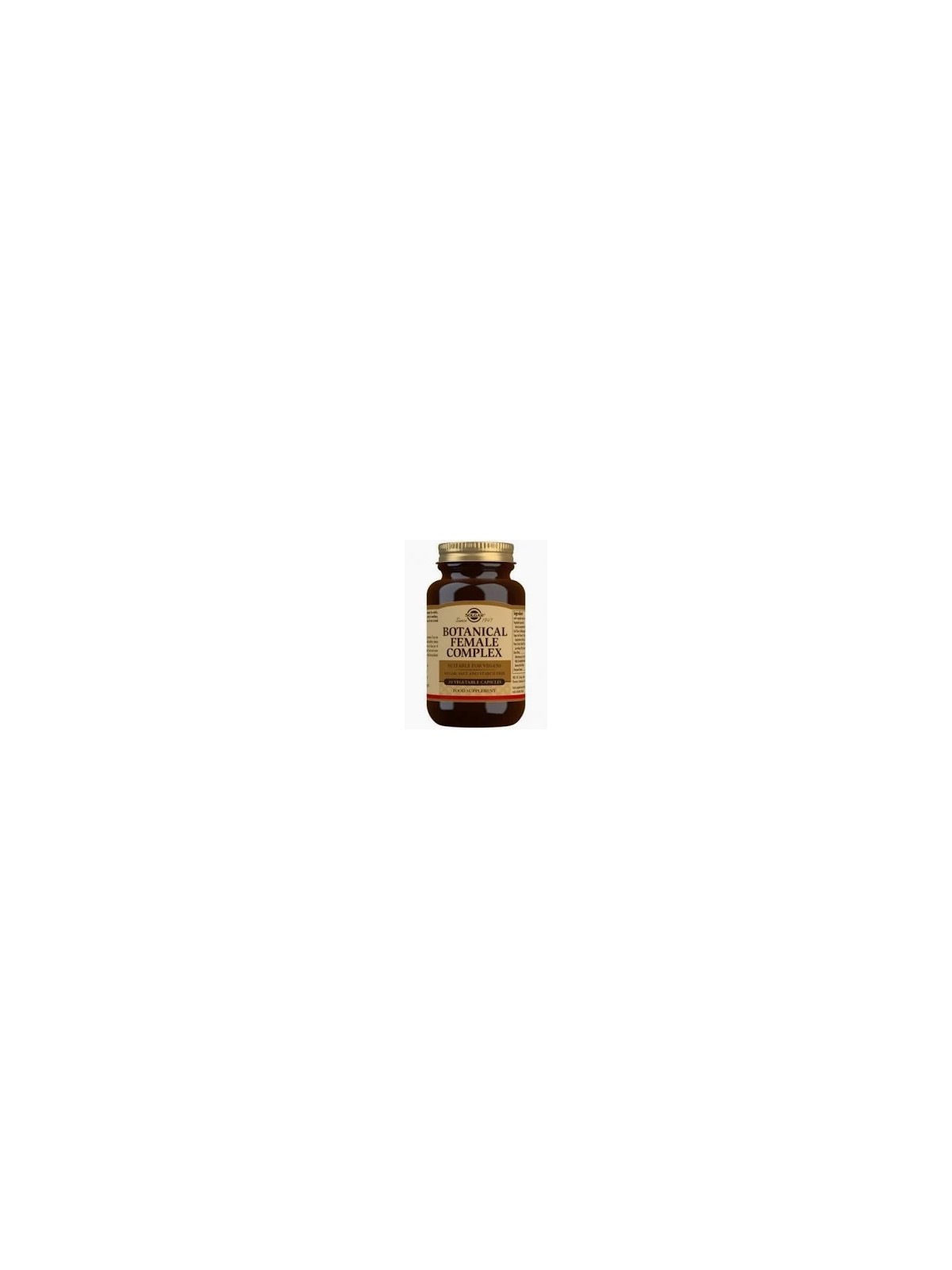 BOTANICAL FEMALE COMPLEX 30CAP SOLGAR
