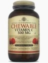 VITAMINA C 500MG MASTICABLE NARANJA SOLGAR
