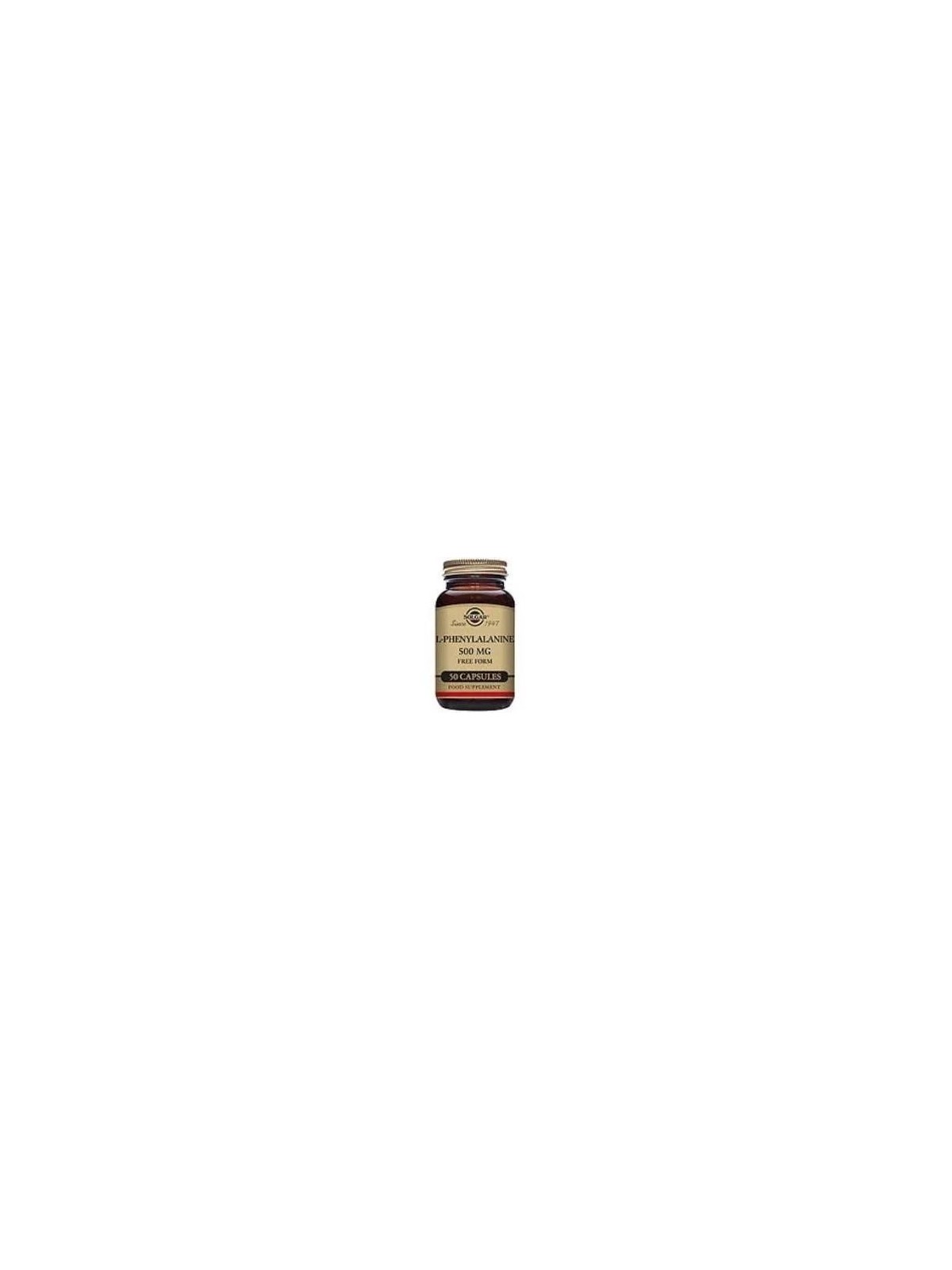 L-FENILALANINA 500MG 50 CAPS SOLGAR
