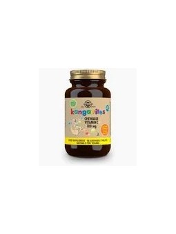 KANGAVITES MASTICABLE VITAMINA C 100MG SOLGAR