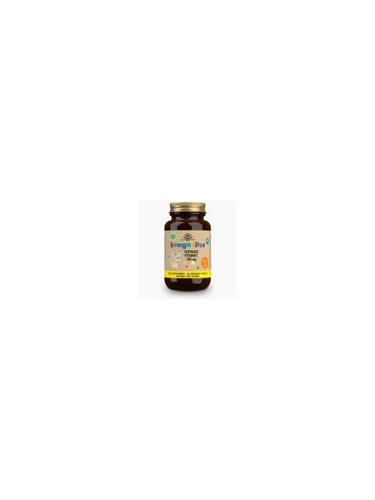 KANGAVITES MASTICABLE VITAMINA C 100MG SOLGAR