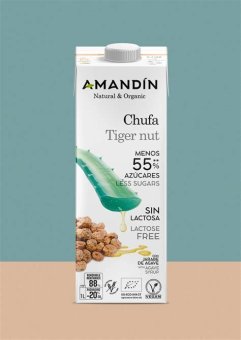BEBIDA CHUFA+AGAVE BIO AMANDIN