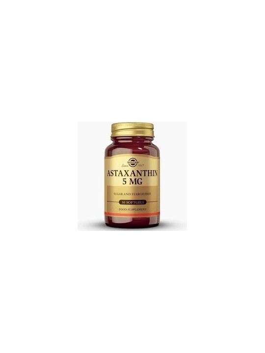 COMPLEJO AXTAXANTINA 5MG 30CAPS SOLGAR