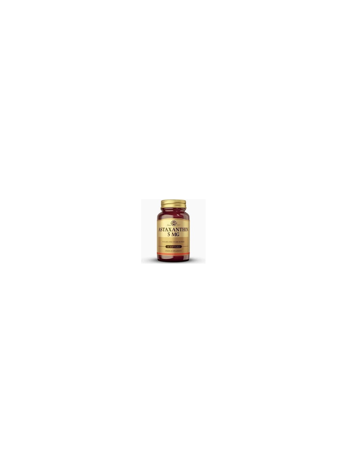COMPLEJO AXTAXANTINA 5MG 30CAPS SOLGAR
