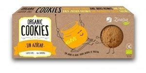 COOKIES SIN GLUTEN CON AGAVE 135GR ZEALIA