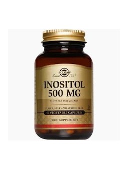 INOSITOL 50 CAPSULAS 500MG SOLGAR