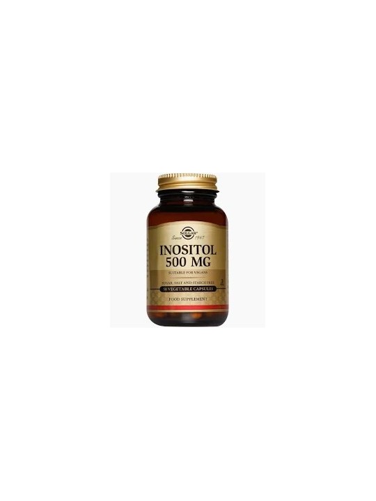INOSITOL 50 CAPSULAS 500MG SOLGAR