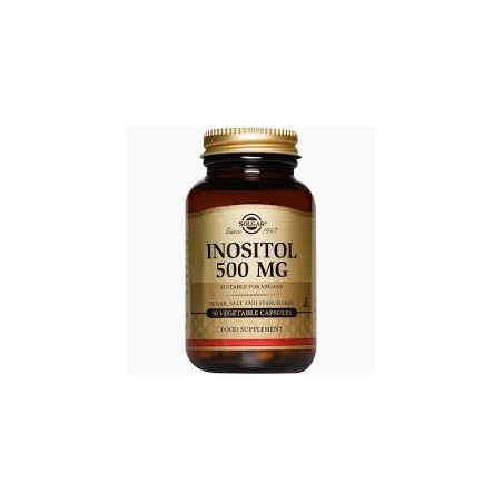 INOSITOL 50 CAPSULAS 500MG SOLGAR