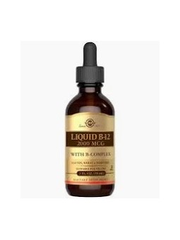 VITAMINA B-12 CON B COMPLEX 59ML SOLGAR (LIQUIDA)