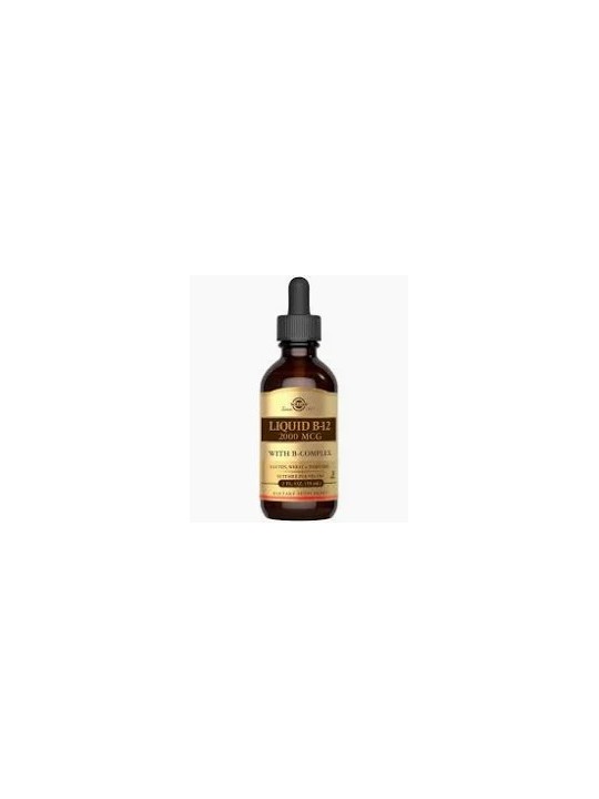 VITAMINA B-12 CON B COMPLEX 59ML SOLGAR (LIQUIDA)