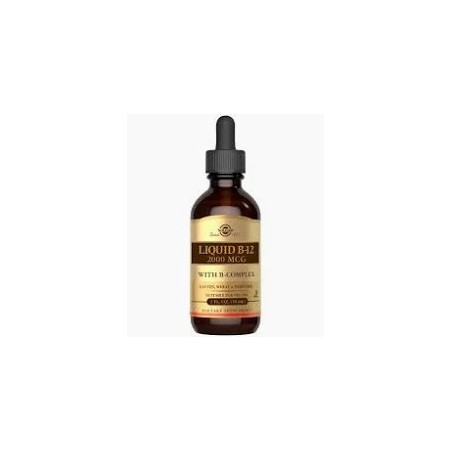 VITAMINA B-12 CON B COMPLEX 59ML SOLGAR (LIQUIDA)