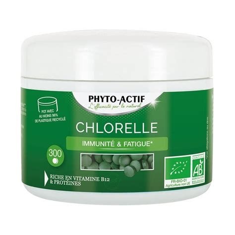 PHYTO ACTIVE CHLORELLA 300 CAPSULAS