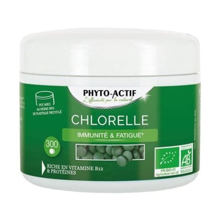 PHYTO ACTIVE CHLORELLA 300 CAPSULAS