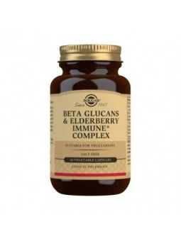 BETA GLUCANOS Y SAUCO 60 CAPSULAS SOLGAR