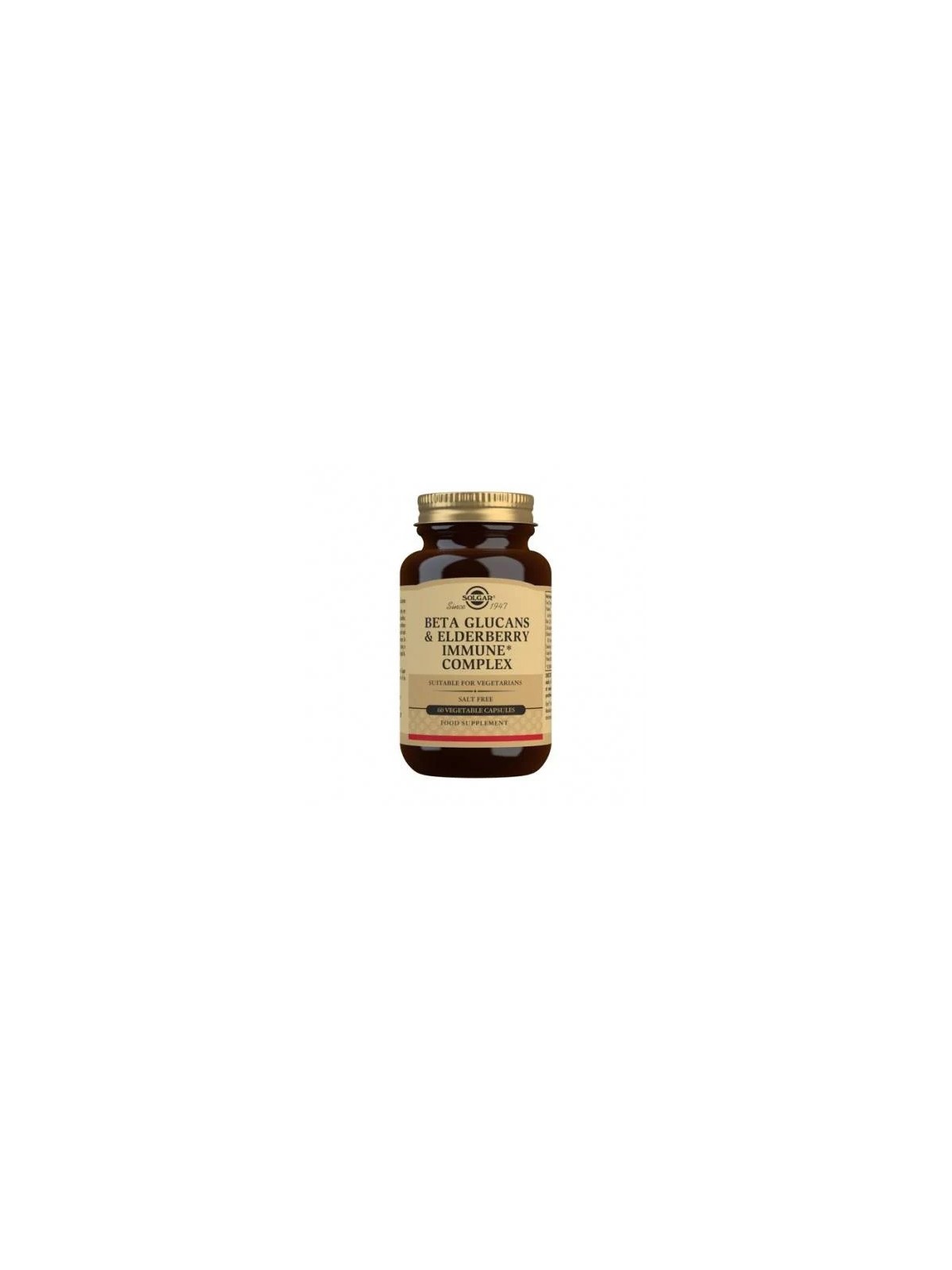 BETA GLUCANOS Y SAUCO 60 CAPSULAS SOLGAR