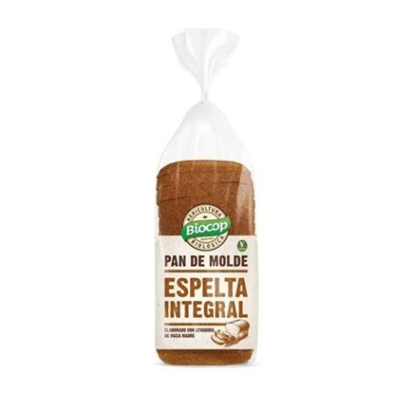 PAN DE MOLDE DE ESPELTA INTEGRAL BIOCOP
