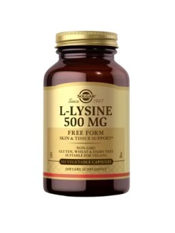 L-LISINE 500MG SOLGAR 100 TABLETAS