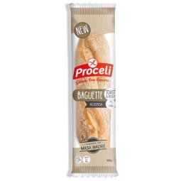 BAGUETTE RUSTICA PROCELI SIN GLUTEN