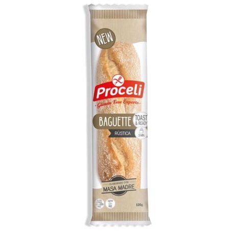 BAGUETTE RUSTICA PROCELI SIN GLUTEN